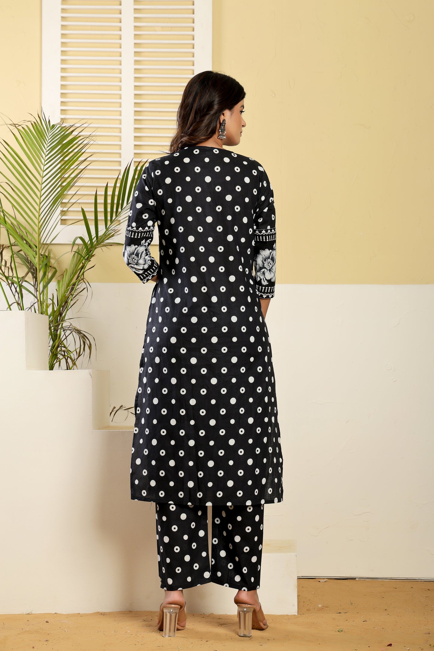 POLKA DOT COTTON 3 PEICE SET